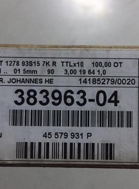 ST1278 93S15 7K R 383963-04全新原装正品现货特价编码器