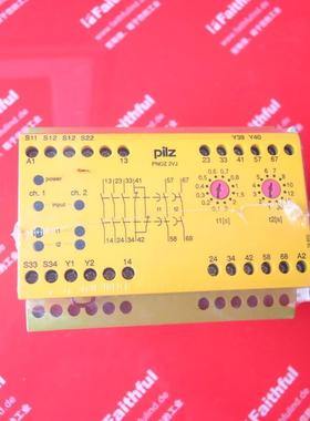 Pilz 774012 皮尔磁安全模块 PNOZ 2VJ 24VDC 3n/o 1n/c 2n/o t