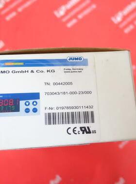 Jumo 00442005 久茂全新温控器 703043/181-000-23/000 dTRON 308