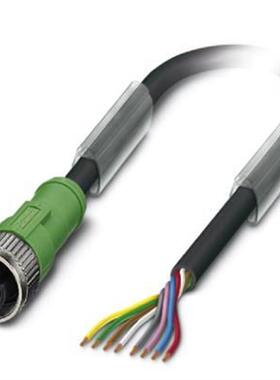 菲尼克斯传感器/执行器电缆 - SAC-8P- 5,0-PUR/M12FS - 1520369