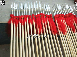 白蜡杆红缨枪大枪长枪表演枪武术枪霸王枪红樱枪不锈钢枪头