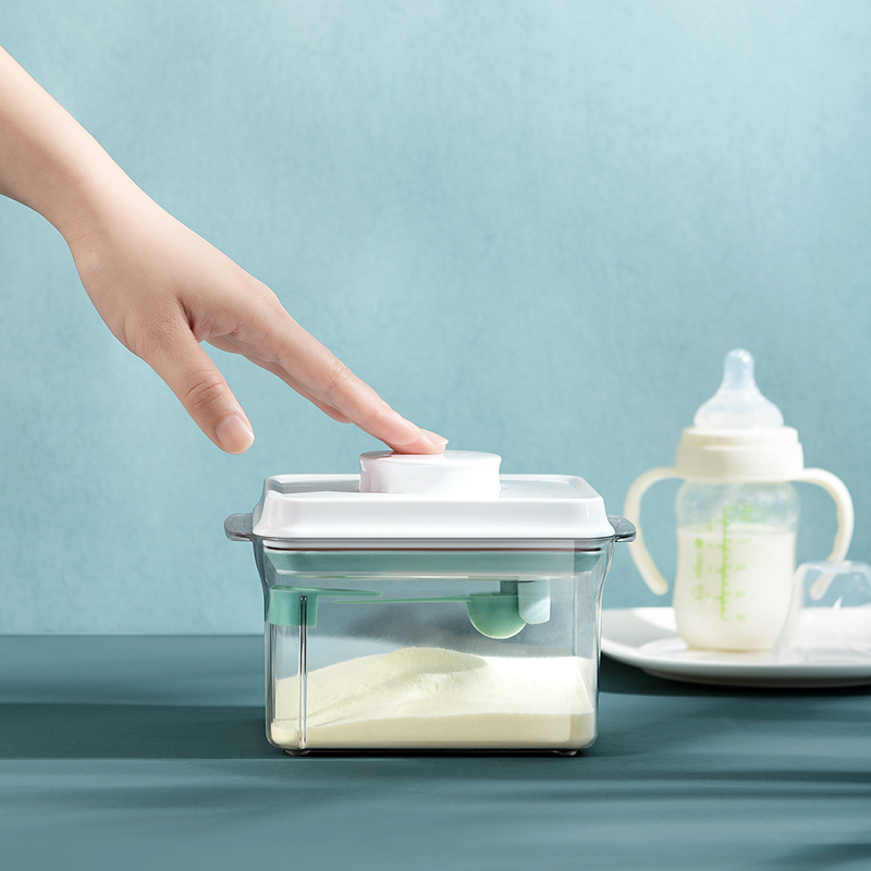 【精准刮平】今奢宝宝奶粉罐奶粉盒密封罐防潮便携大容量米粉罐盒