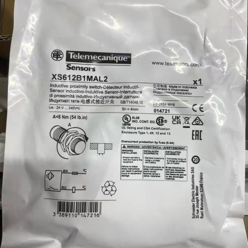 施耐德接近传感器XS612B1MAL2