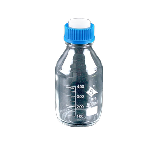 蜀牛液相色谱流动相瓶试剂瓶溶剂瓶 100/250/500/1000/5000ml GL45盖螺口储液瓶丝口瓶 1/2/3/实心补料盖