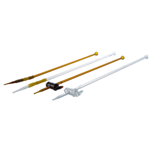 玻璃滴定管透明棕色酸式/碱式5/10/25/50/100ml微量滴定管 实验用玻璃仪器 铝蝴蝶夹大理石滴定铁架台