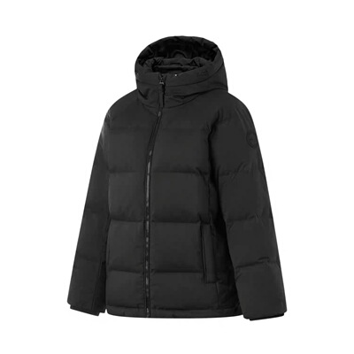 无品牌通勤聚酯纤维短连帽