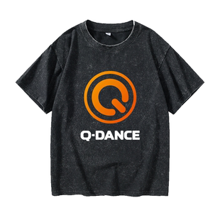 猎头者hardstyle Q Dance Qlimax 电音DJT恤短袖新品衣服女男圆领