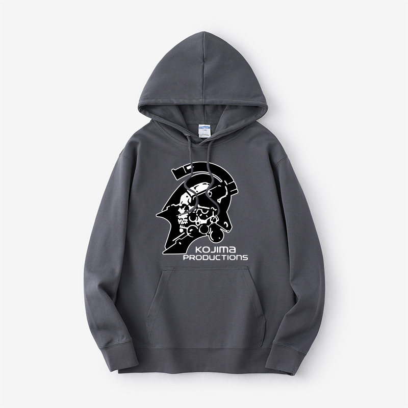 合金装备 KOJIMA 小岛秀夫工作室logo卫衣连帽韩版衣服套头男女上