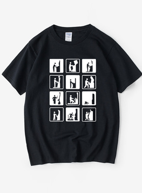 音游狗 sdvx控制器maimai手套舞立方吃睡打音游mugT恤短袖休闲衣