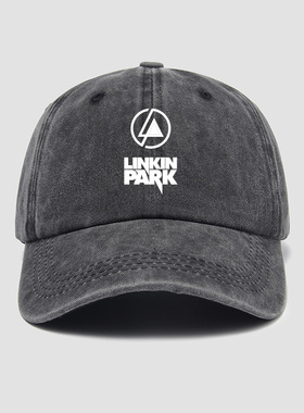 林肯公园乐队linkin park摇滚帽子棒球帽男女简约鸭舌帽遮阳帽户