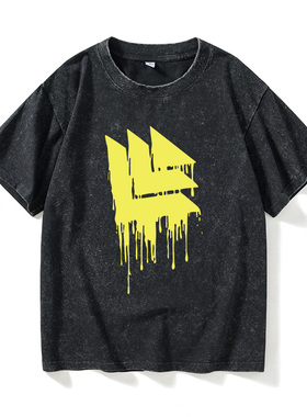 硬好 Hardwell 硬威尔 Rave 电音节 DJT恤短袖休闲衣服女男圆领大