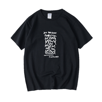 英国后朋克乐队JoyDivision周边歌迷应援T恤短袖bf风圆领大码宽松