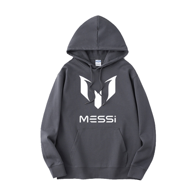 欧冠巴萨外套梅西标志卫衣连帽