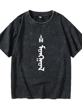 蒙古族Mongolia安达民族风蒙文字