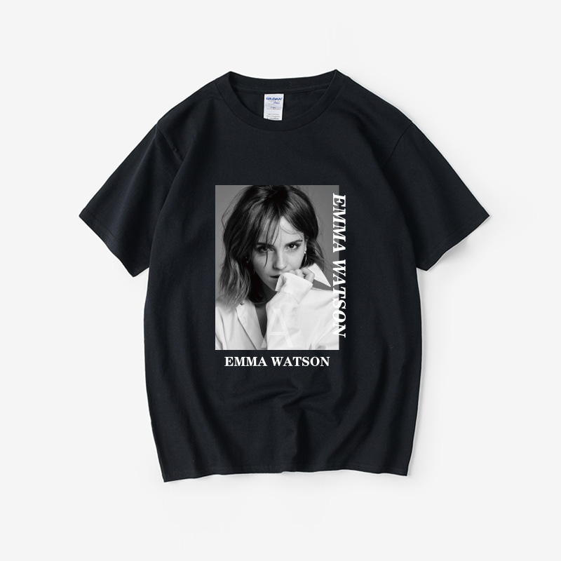 艾玛沃特森Emma Watson同款周边赫敏T恤短袖嘻哈学生衣服女男圆领
