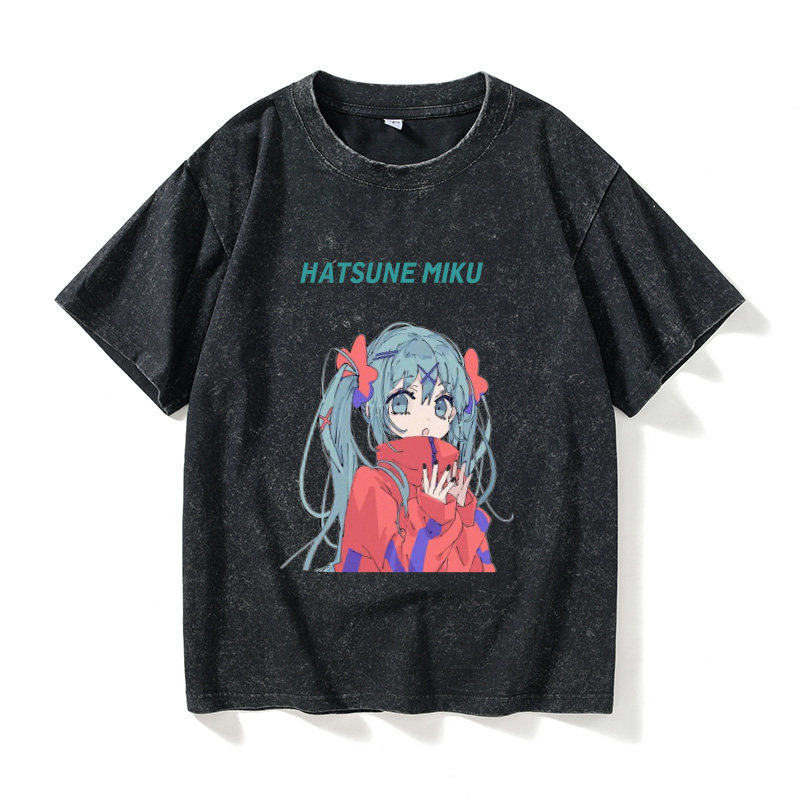 初音miku未来动漫二次元短袖T恤