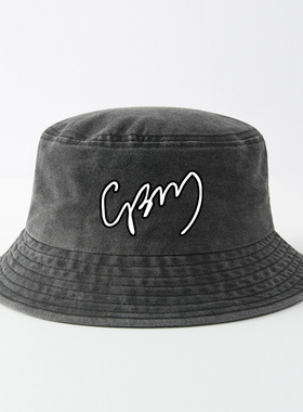 GEM邓紫棋签名帖周边2017演唱会粉丝帽子渔夫帽男女小清新帽遮阳