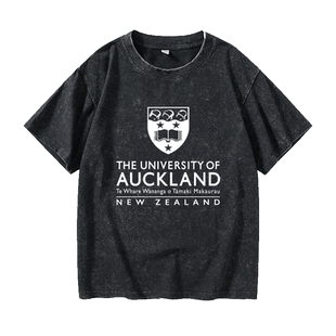 奥克兰大学University Auckland纪念品周边校服T恤短袖休闲衣服女