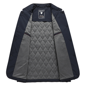中老年棉服秋冬季立领棉衣男轻薄款棉袄XZ804/J237P150图片