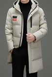 连帽高充绒加厚白鸭绒长款羽绒服男士羽绒外套XZ804/M6912P360，男装羽绒服，星座804（原QT730）