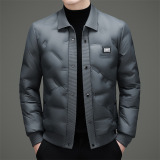冬季男士休闲轻薄羽绒服加厚保暖压胶夹克XZ804/9680P190，男装羽绒服，星座804（原QT730）