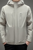 中老年男士连帽白鸭绒商务羽绒服冬季宽松外套XZ804/M9793P260，男装羽绒服，星座804（原QT730）