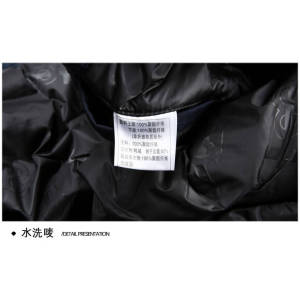 XZ804冬季老人印花羽绒服立领唐装汉服爷爷保暖外套男D21815P200图片