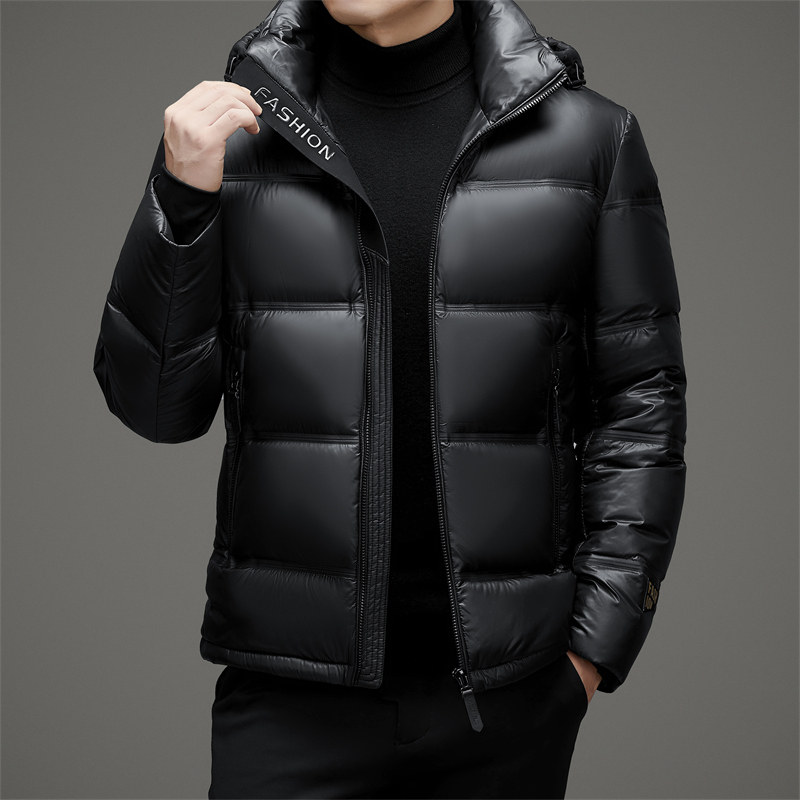 男士冬季可脱卸帽黑金羽绒外套加厚白鸭绒外套XZ804/M6707P285,男装羽绒服,星座804（原QT730）