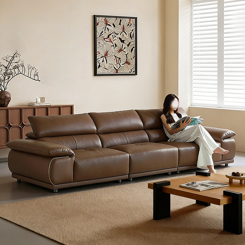 时增银河全青皮沙发头层牛皮飞天茅台米洛提半青皮贝利沙发新款,住宅家具,皮艺沙发,淘宝优惠券,粉丝福利购,淘宝优惠卷