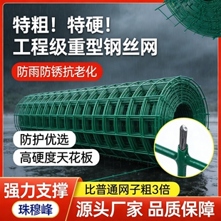 铁丝网围栏网钢丝铁网子护栏网荷兰网养鸡网养殖网栅栏家用防护网