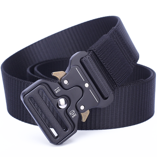 眼镜蛇军训休闲战术腰带皮带男士潮工装裤加长帆布特种兵户外裤带