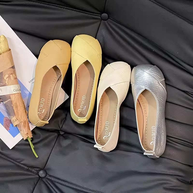 大码女鞋41到43显脚小软底不累脚特舒适加宽脚宽脚背高42码单鞋