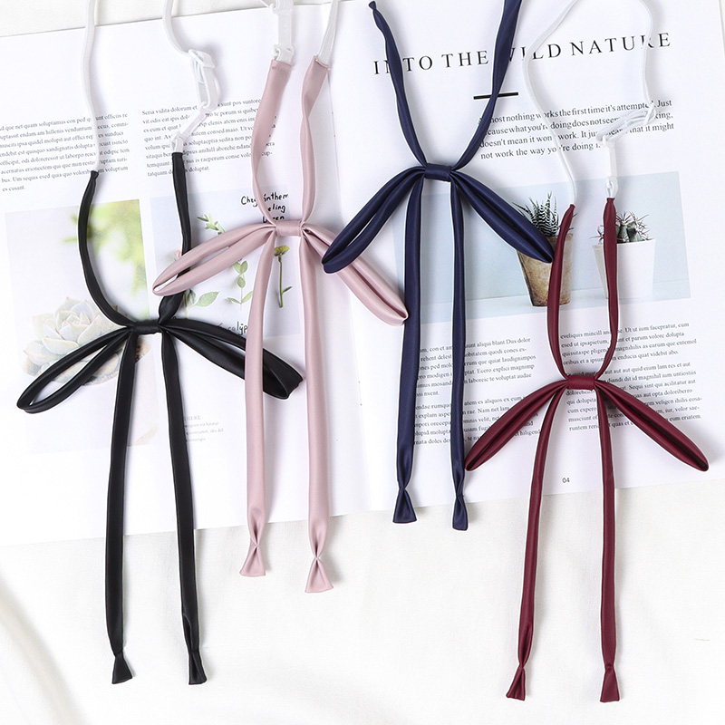 日系jk领结免打领绳纯色领带配饰