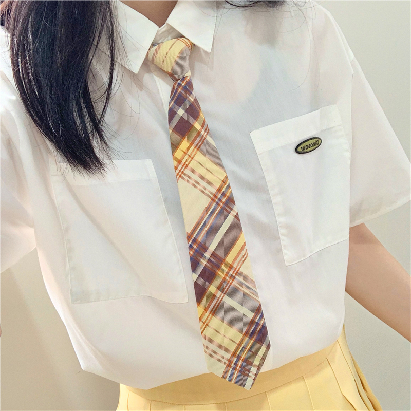 领结女jk日系蝴蝶结衣服配饰格子