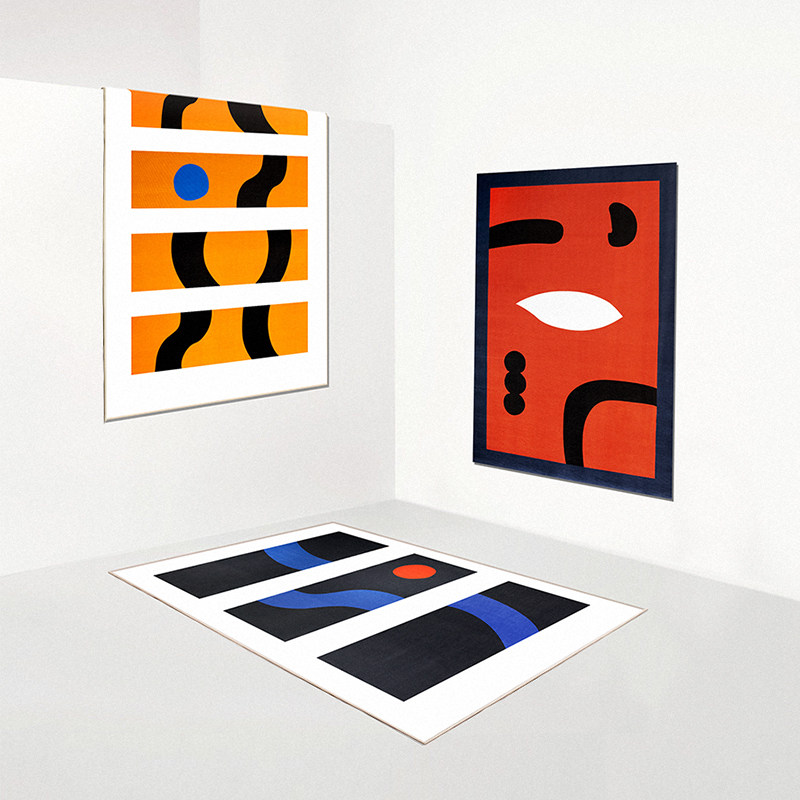 北欧ins地毯卧室摩洛哥风格抽象民族现代简约家用地垫客厅床边毯在类目 居家布艺, 地毯中 - 来自Buy2taobao.com提供专业的淘宝代购服务