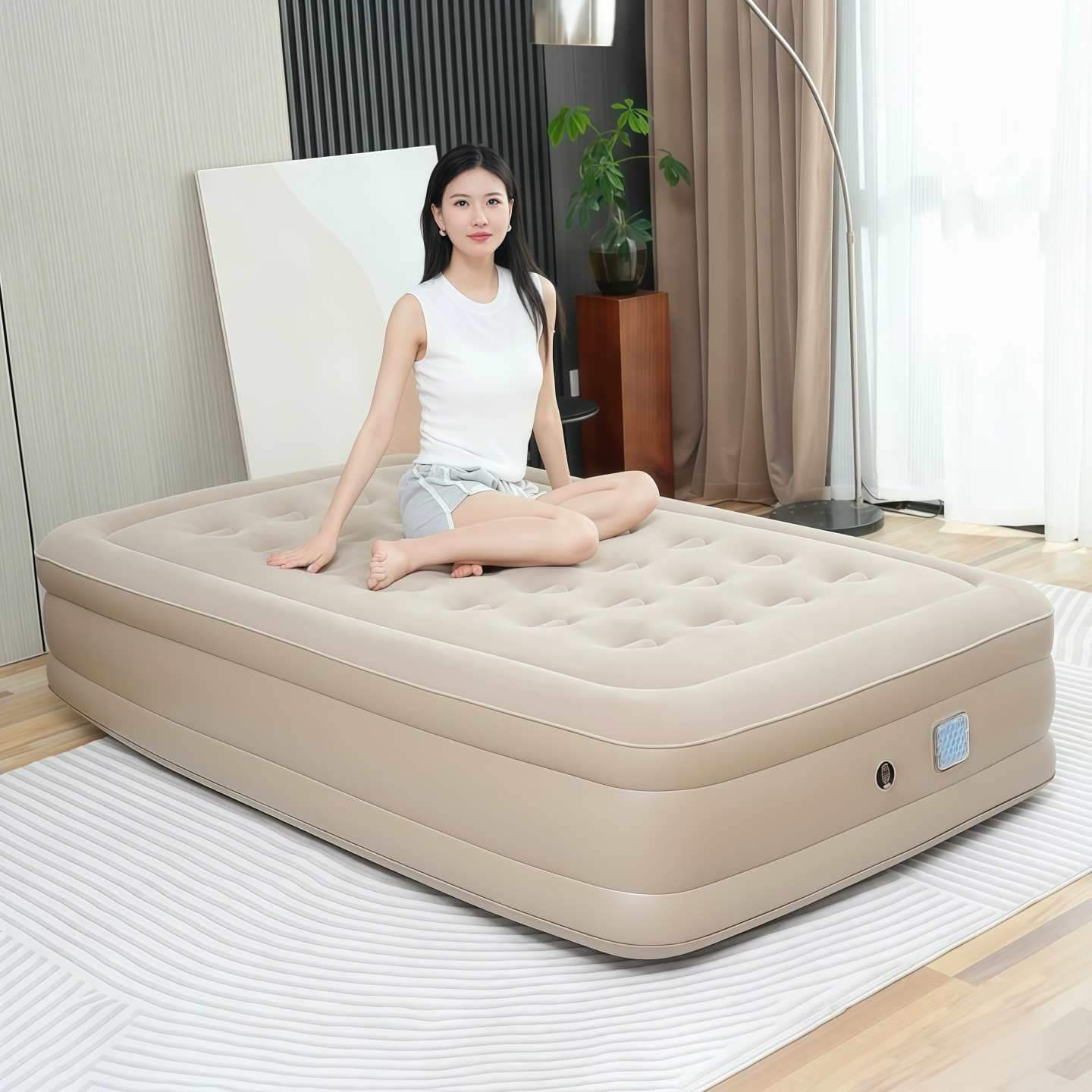 AI智能语音全自动充气床垫|单