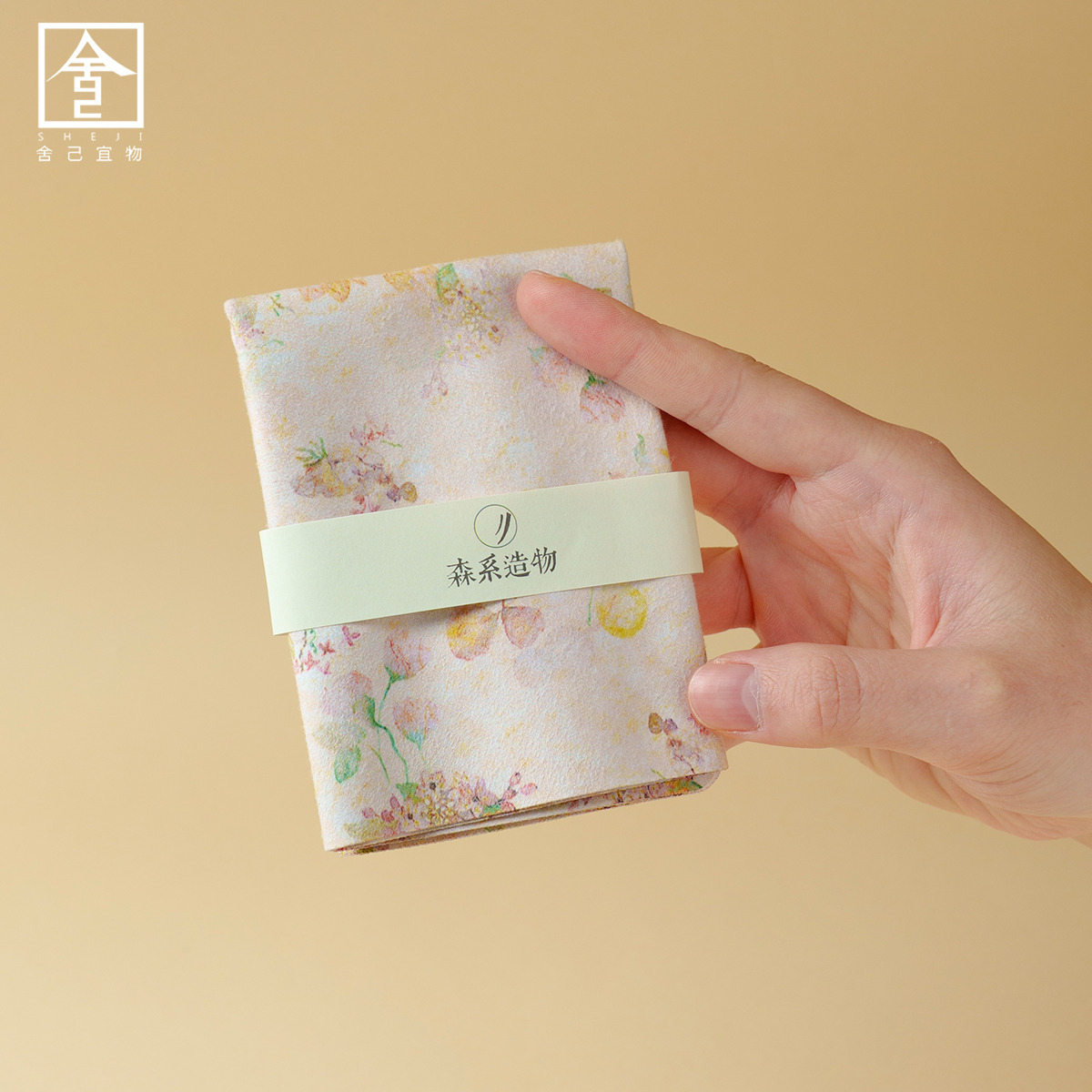 简约国风繁花鹿皮绒家用新款吸水茶巾养壶巾茶道配件茶道配件