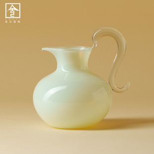 高硼硅玻璃茶海素烧冰玉公道杯家用大容量分茶器高档匀杯功夫茶具