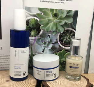 韩国正品PhDrop菲乐格林感叹面霜强化屏障长效保湿敏感肌修护套装