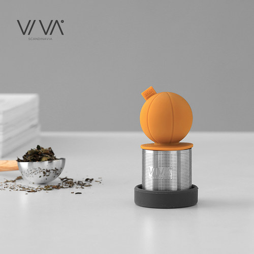 丹麦viva浮动滤茶器茶漏