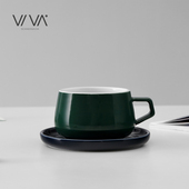 系列Ella陶瓷咖啡杯带碟茶杯下午茶杯茶具套装 丹麦VIVA 经典 250ml