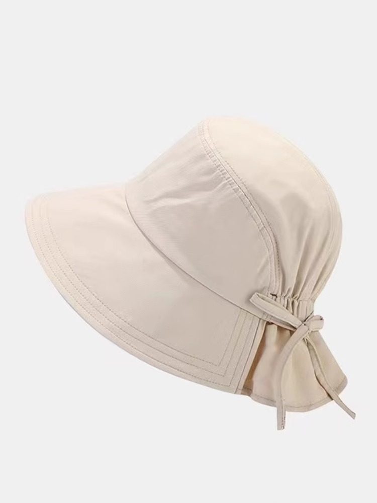 随性轻薄透气日系渔夫帽女夏出游大头围遮阳帽蝴蝶结防晒太阳帽子,服饰配件/皮带/帽子/围巾,帽子,淘宝优惠券,粉丝福利购,淘宝优惠卷