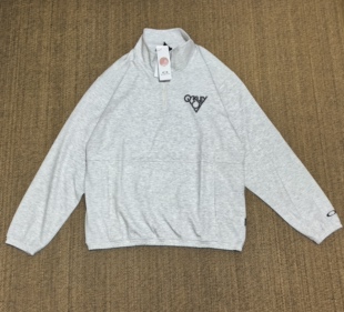 Oakley欧克利 BORDERLESS EV STAND吸湿速干半拉链 套头卫衣 现货