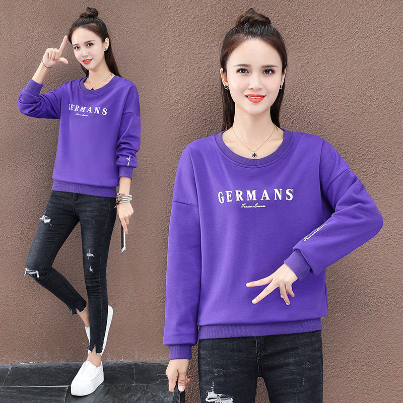 以纯官方旗舰店薄款套头高街卫衣2020初秋新款韩版慵懒风外套女装