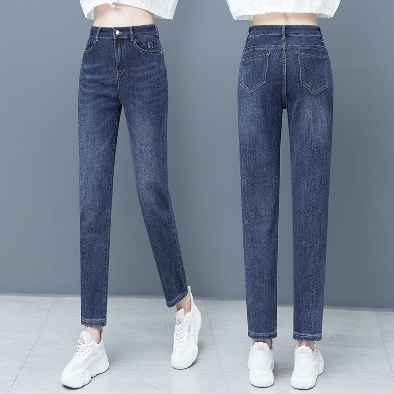 以纯官方旗舰店官方旗舰店铺官网牛仔裤女裤子色女装春秋季新款20