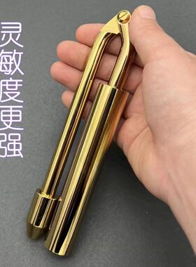 红铜杨公寻龙尺高精度高灵敏高感应可折叠九龙道长同款台湾灵器