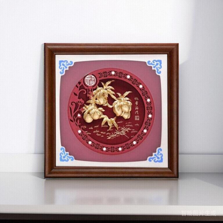 桃李满天下金箔挂画摆件毕业季礼物送男女老师生日教师节纪念礼品