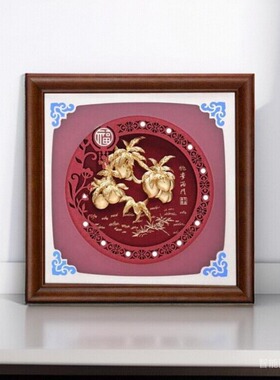 桃李满天下金箔挂画摆件毕业季礼物送男女老师生日教师节纪念礼品