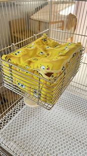 八旗挂篮304不锈钢悬挂窝 蜜袋鼯松鼠挂篮篮子龙猫金属吊篮 灯罩