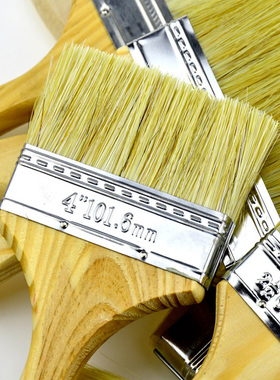 油漆刷子工业用胶水硬毛刷家用烧烤猪毛刷子软毛刷清洁除尘毛刷子